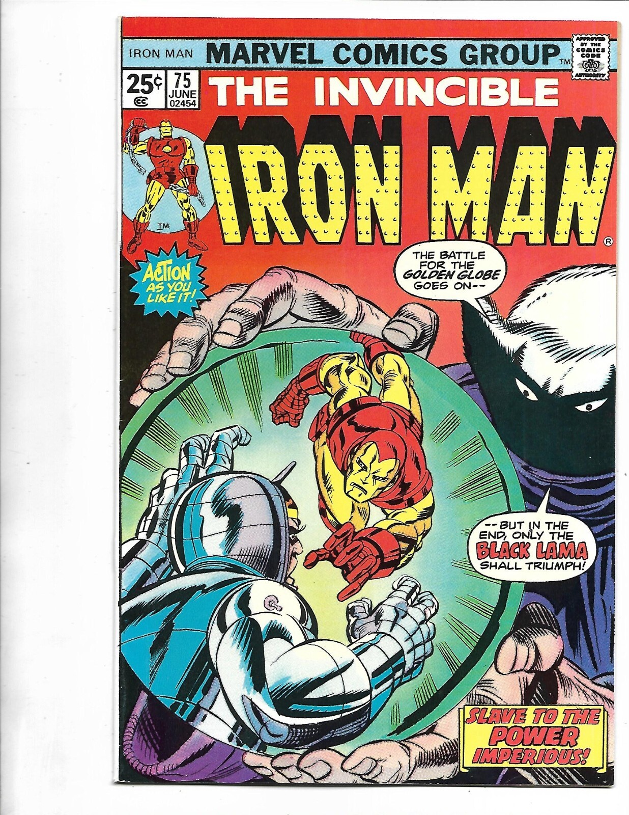 Iron-man #75, 1975, 9.2, NEAR MINT -, Stan Lee classic era, Bronze age