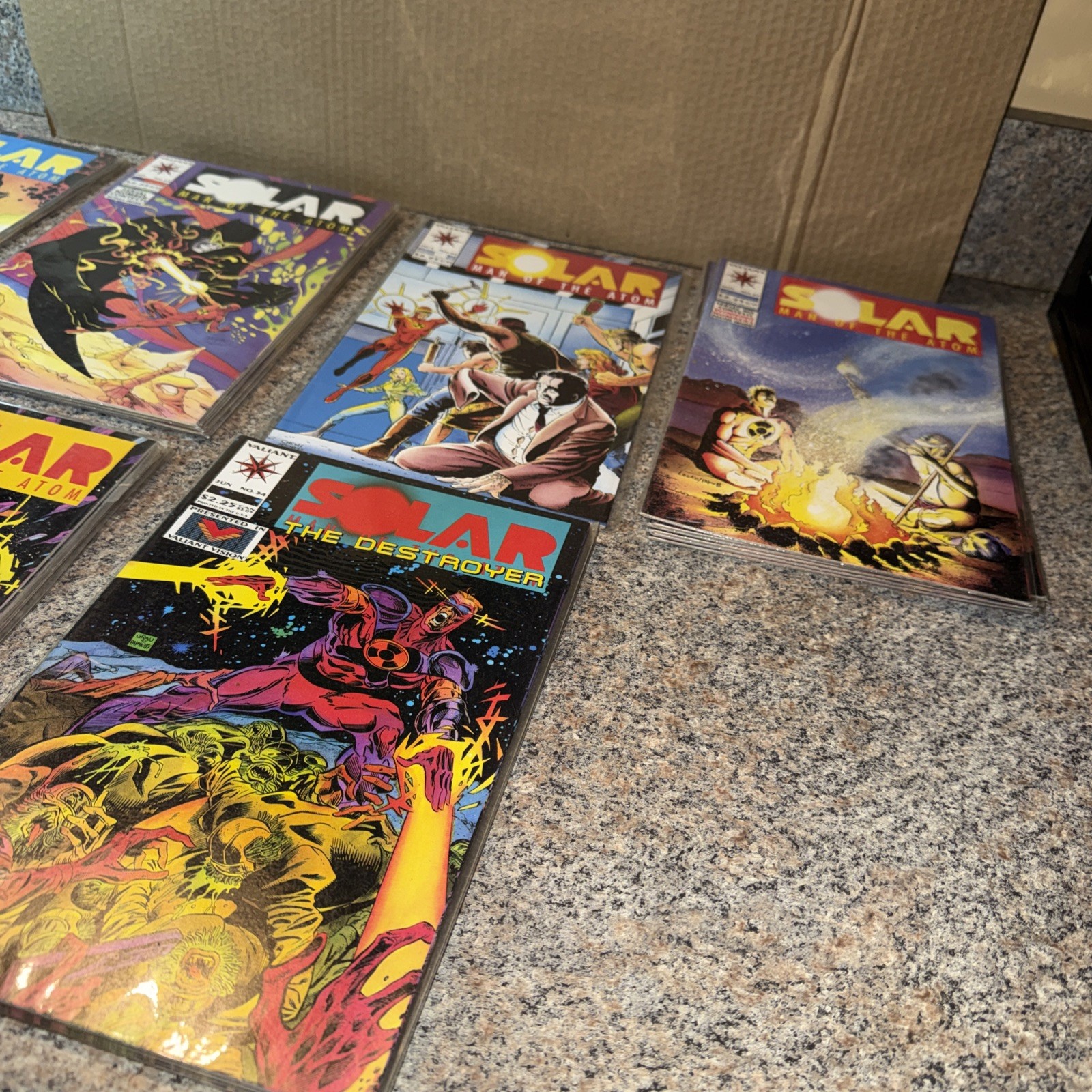 Solar Man of the Atom # 1-4 & 20-34 Lot W/ Protective Sleeves NM 43 In Total