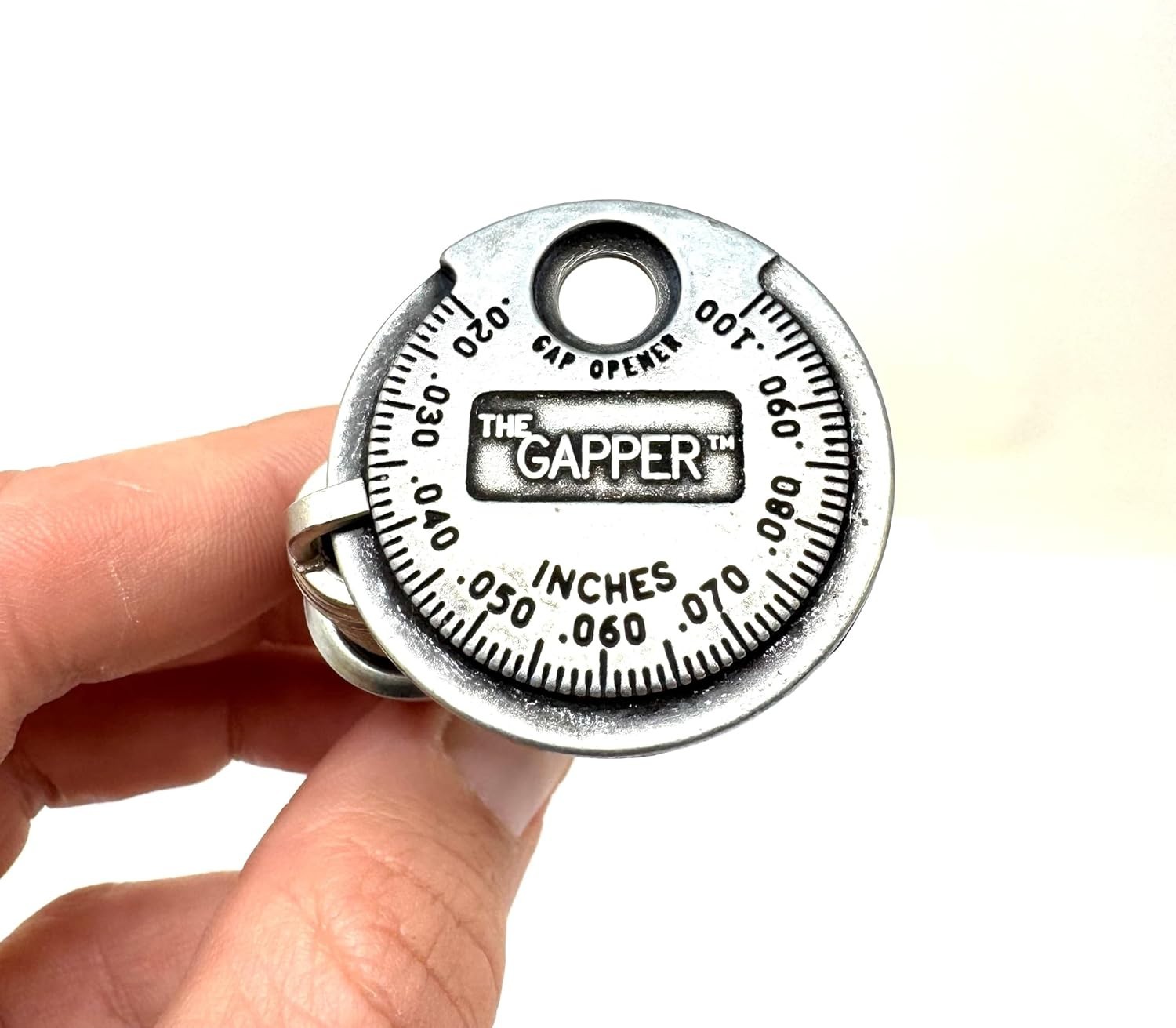 Resilient Spark Plug Gap Tool with Quick-Check Range 0.020″–0.100″ for Mechanics