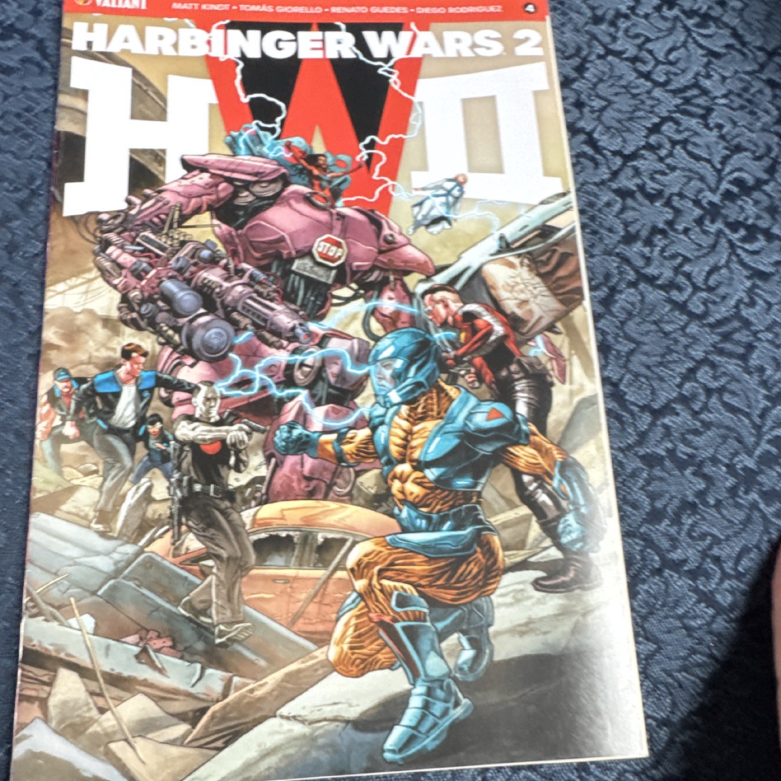 Valiant Harbinger Wars 2 Comic Book (Modern Age 1992-Now Single Issue)