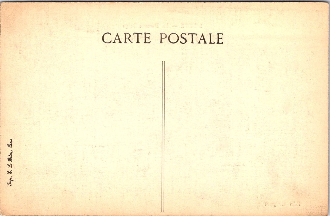 Antique RPPC DB Customs House Locre Belgium Au Lion Belge Estaminet c1900s