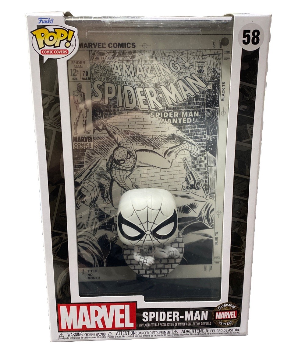 BOX DAMAGED Funko POP! Comic Cover: The Amazing Spider-Man #58 – NEW SEE PHOTO