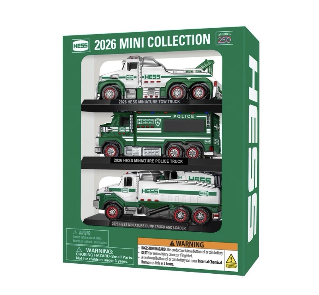 2026 Hess Mini Toy Truck Collection – America 250 Edition