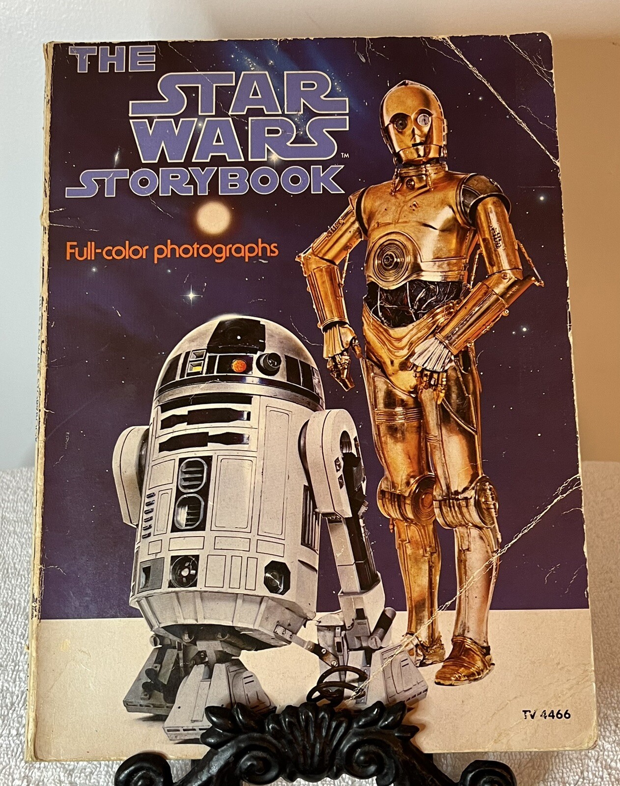 The Star Wars Storybook Full Color Photographs R2D2/C3PO 1978 Scholastic Books