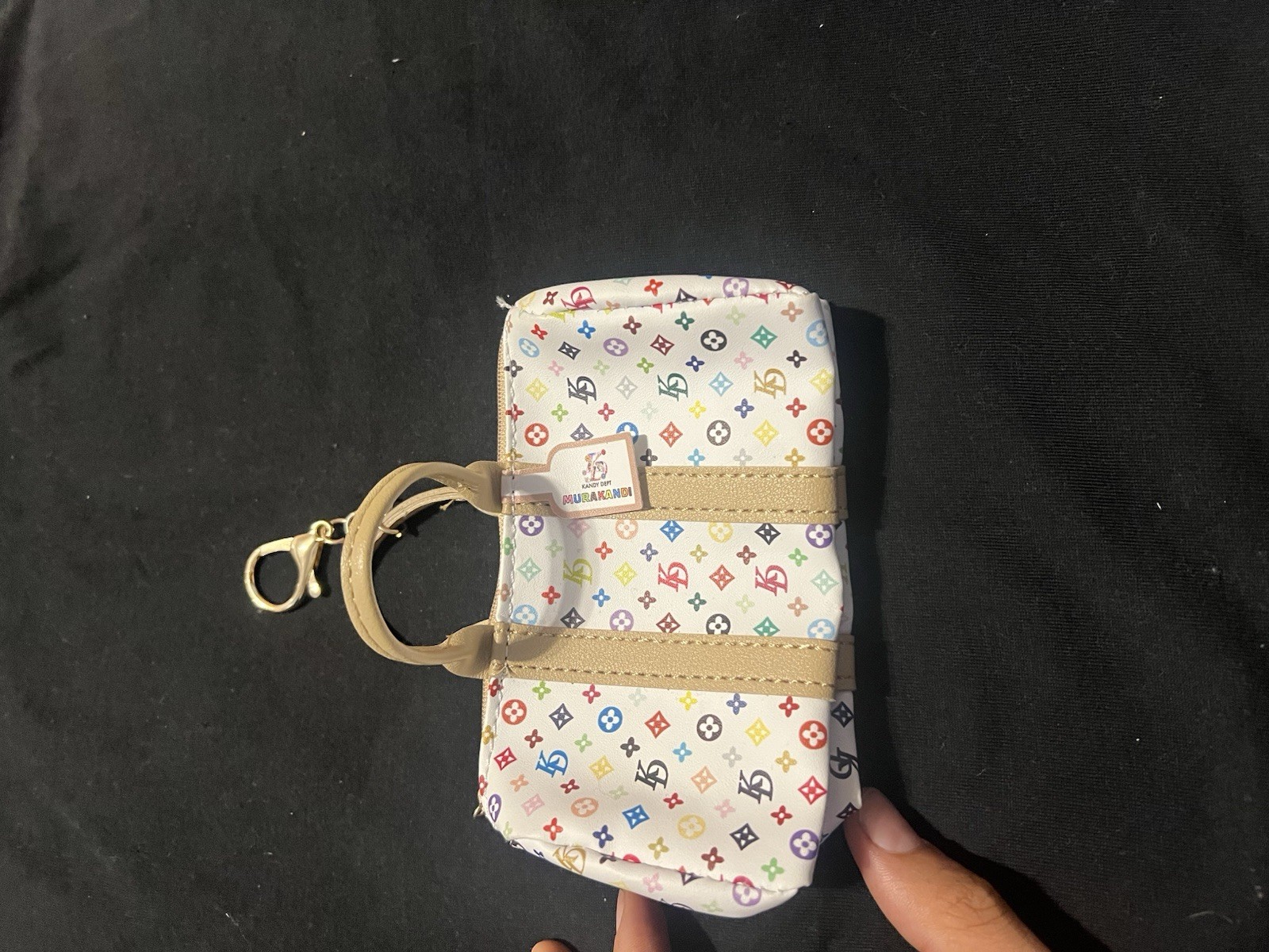 Mini Keychain Bag ( Hand Made , Self made ) Free Keychain Inside