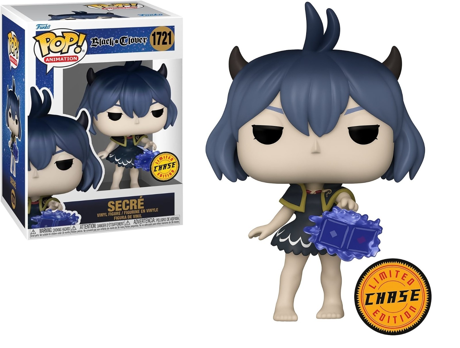 Funko POP! Animation: Black Clover – Secré – CHASE Vinyl Figure #1721 #80296
