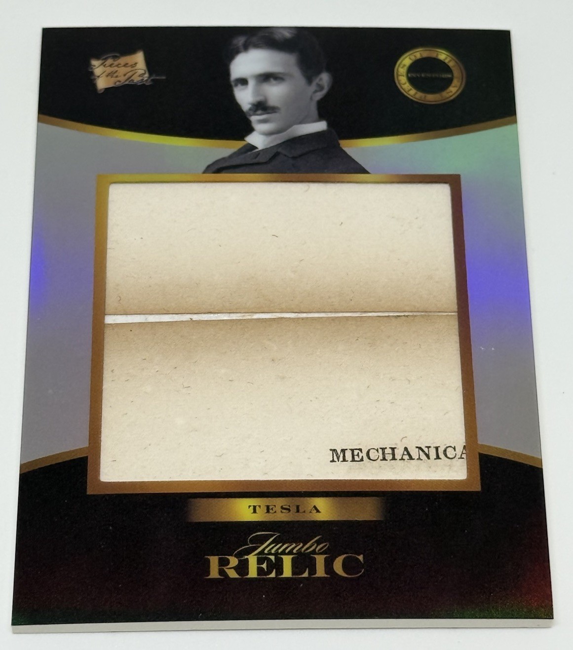 2025 Pieces Of The Past Inventors Nikola Tesla Jumbo Relic #566
