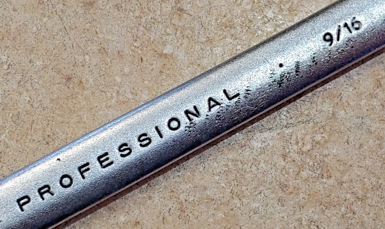 Proto Professional Tools 9/16″ 12-point Combination Wrench #1218 Made in USA