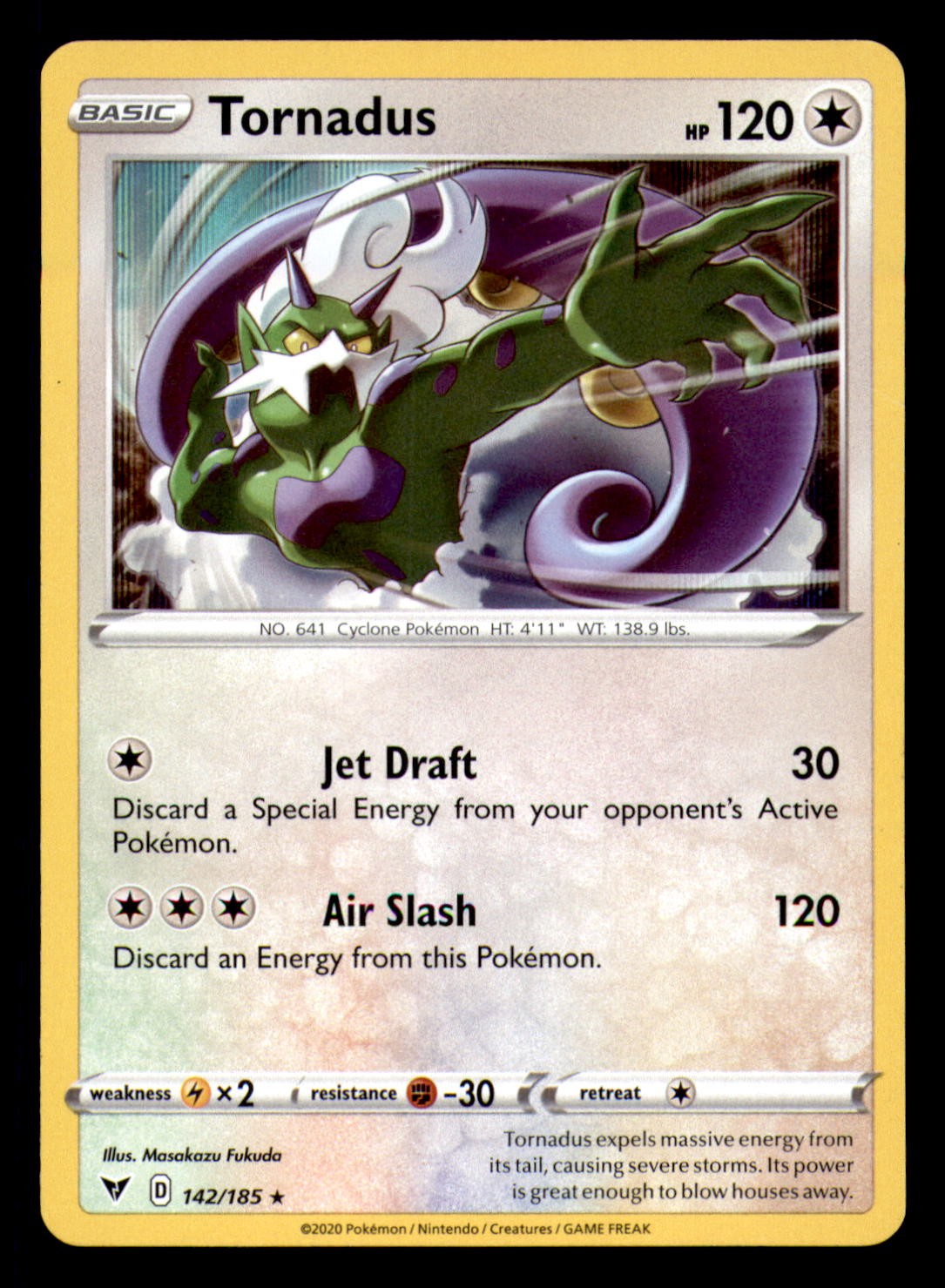 Blister Exclusives #142/185 Tornadus