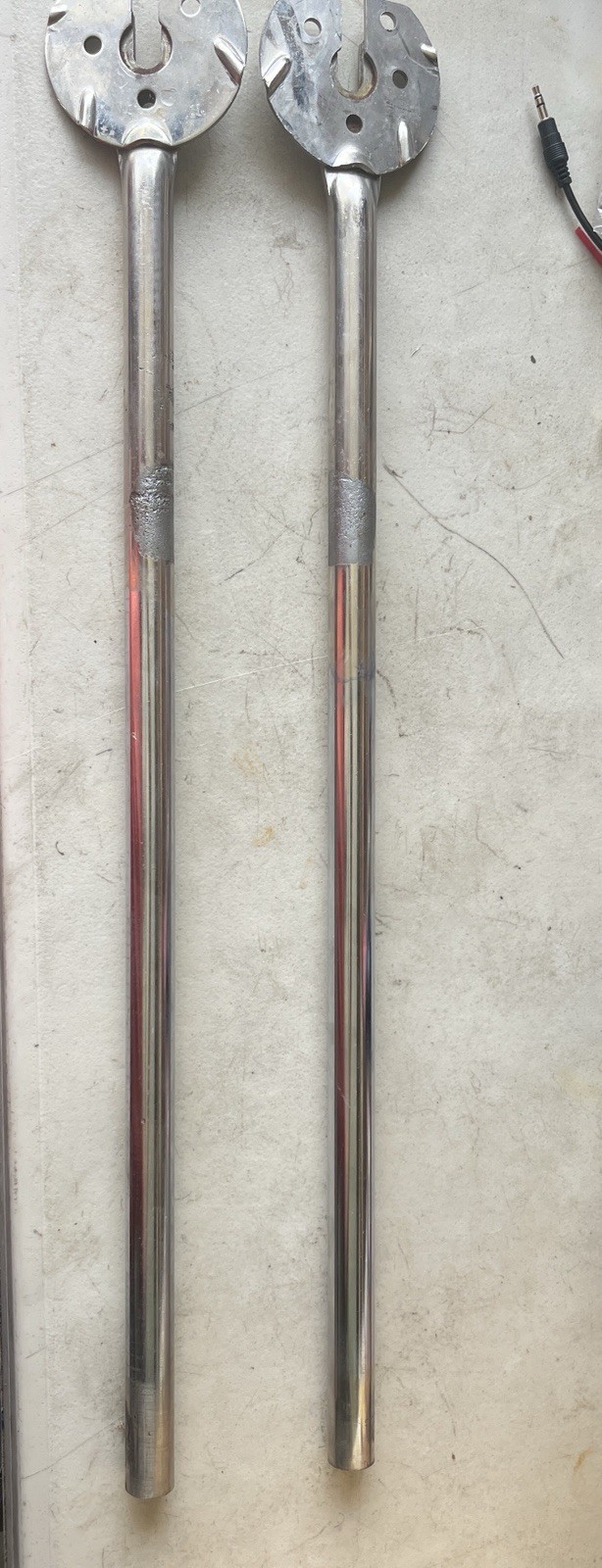 USED ORIGINAL CHROME VINTAGE WHIZZER 20” SPORTSMAN FORK