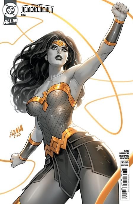 WONDER WOMAN #34 DAVID NAKAYAMA VARIANT COVER NM DC COMICS PRE-SALE 6/24/2026