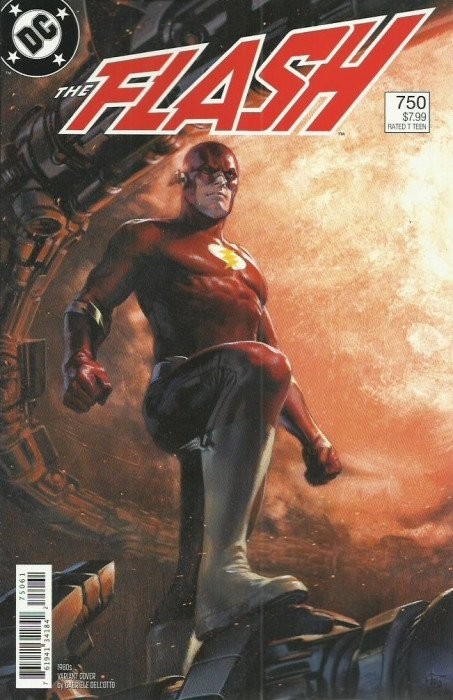 THE FLASH #750 VARIANT BY DC COMICS 2016-2020
