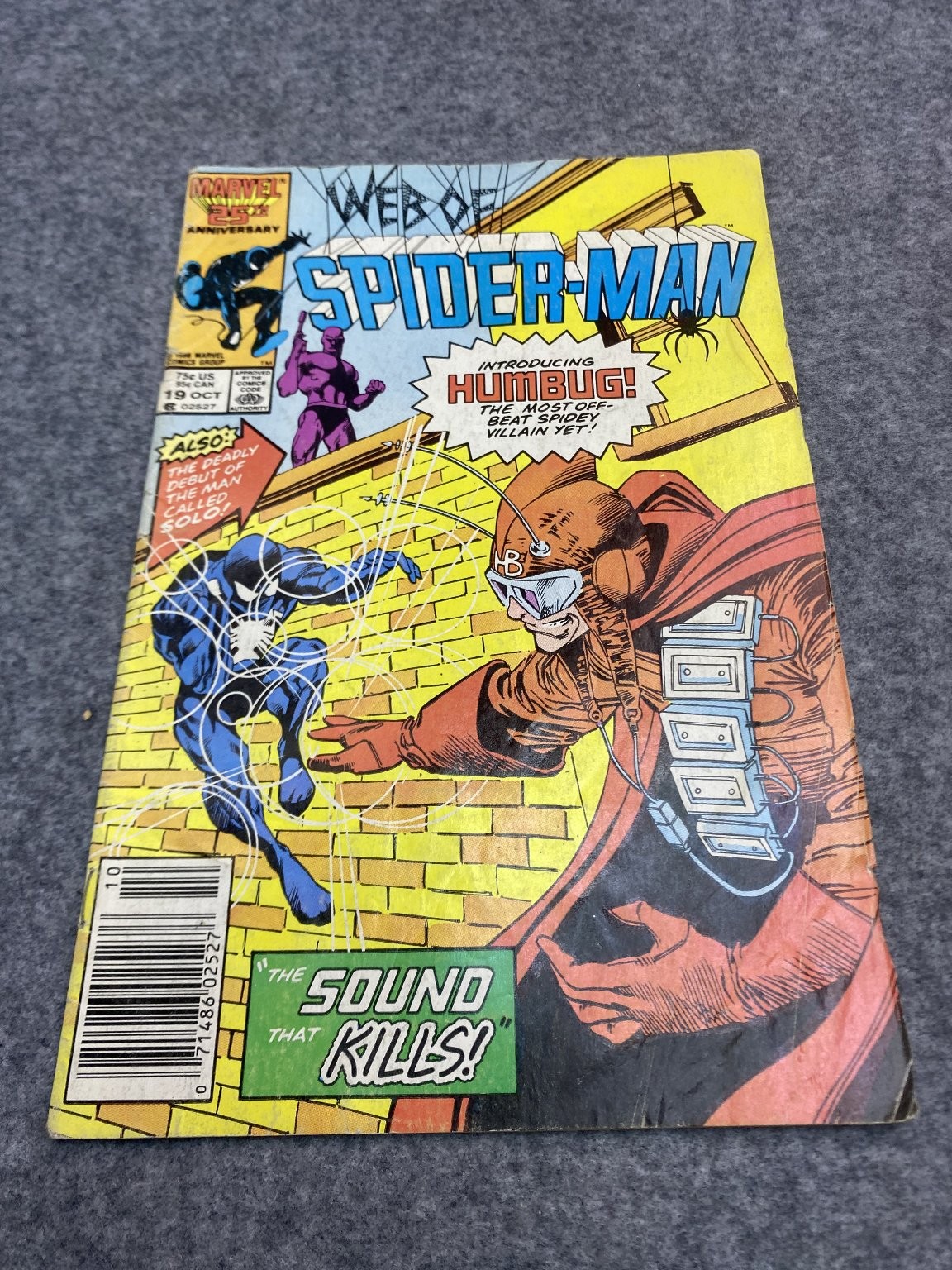 Web of Spider-Man #19 Marvel Comic Book 1986