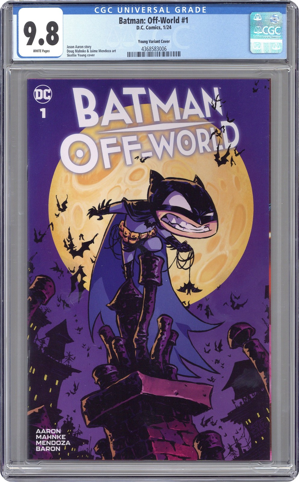Batman Off-World 1YOUNG.A CGC 9.8 2024 4368583006