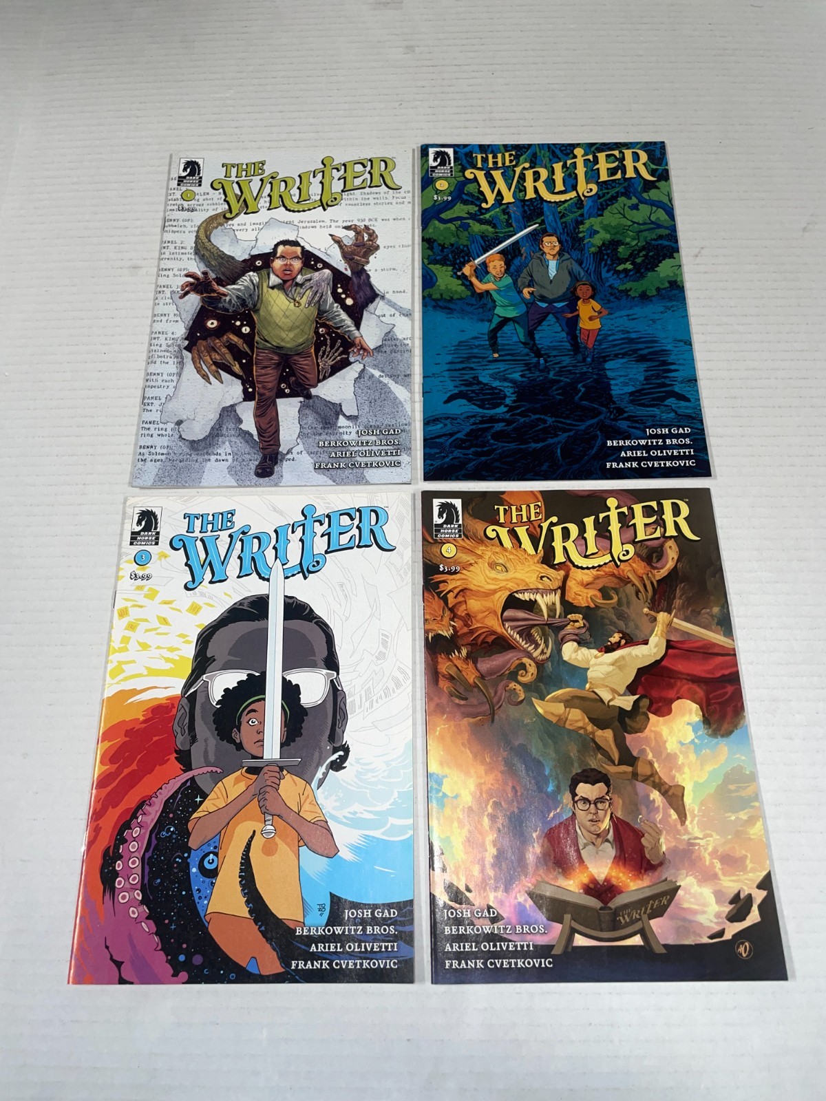 The Writer #1-4 Complete Comic Set 2024 Dark Horse Comics