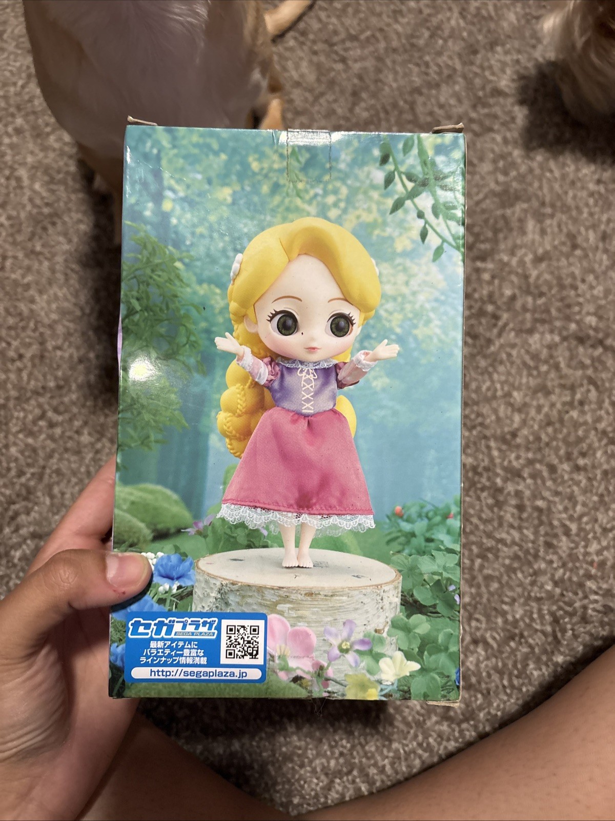 Rapunzel CUICUI Disney Characters Premium Doll Figure – JAPAN