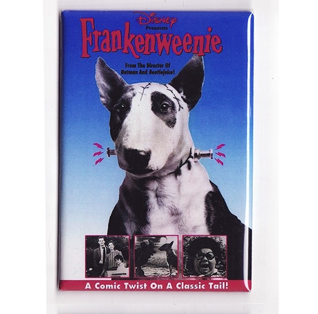 FRANKENWEENIE (1984) – 2″x3″ MOVIE POSTER MAGNET (tim burton horror comedy