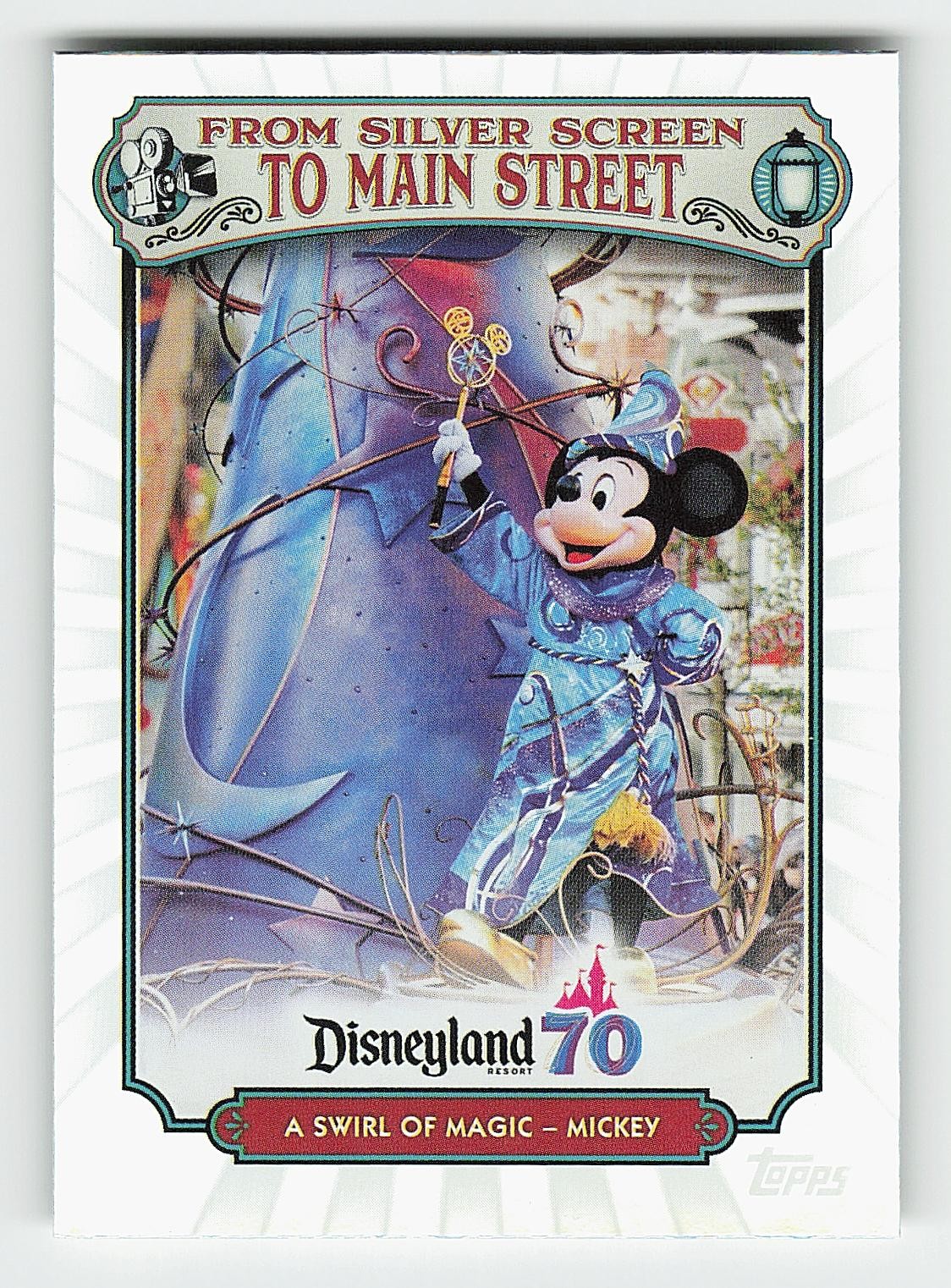 2025 Topps Disneyland 70th #MS-24 A Swirl of Magic – Mickey
