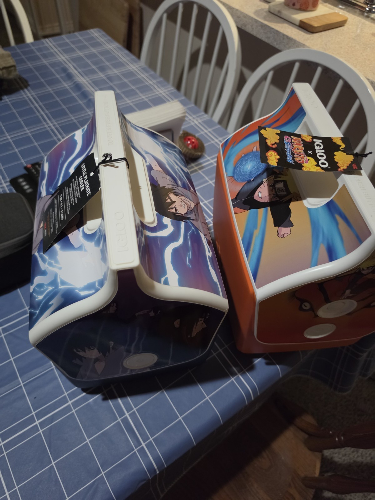 NARUTO SHIPPUDEN Naruto and Sasuke x Igloo Coolers