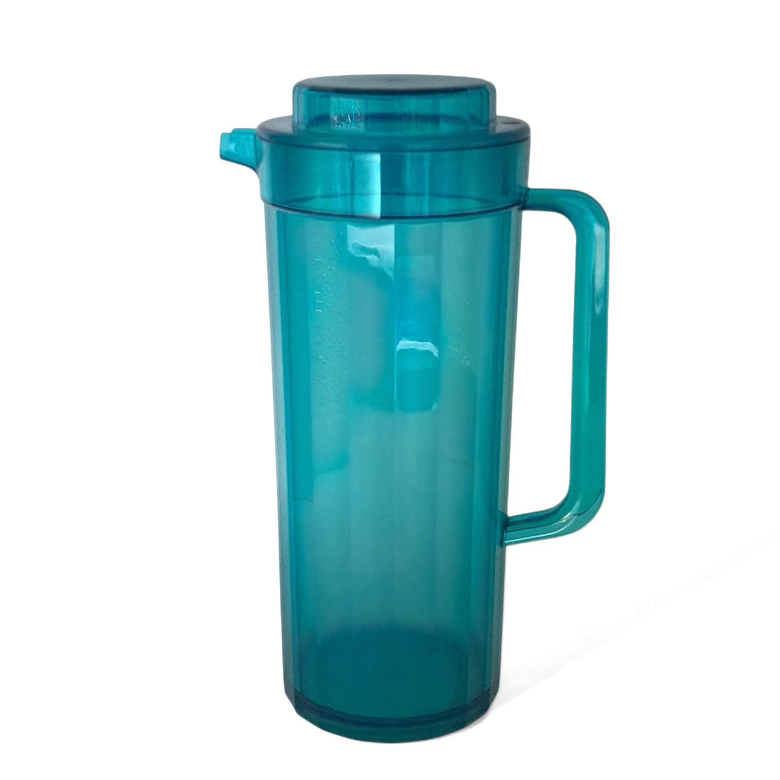 Tupperware Preludio Pitcher Acrylic 2 Liters Watercolor Teal Blue Green