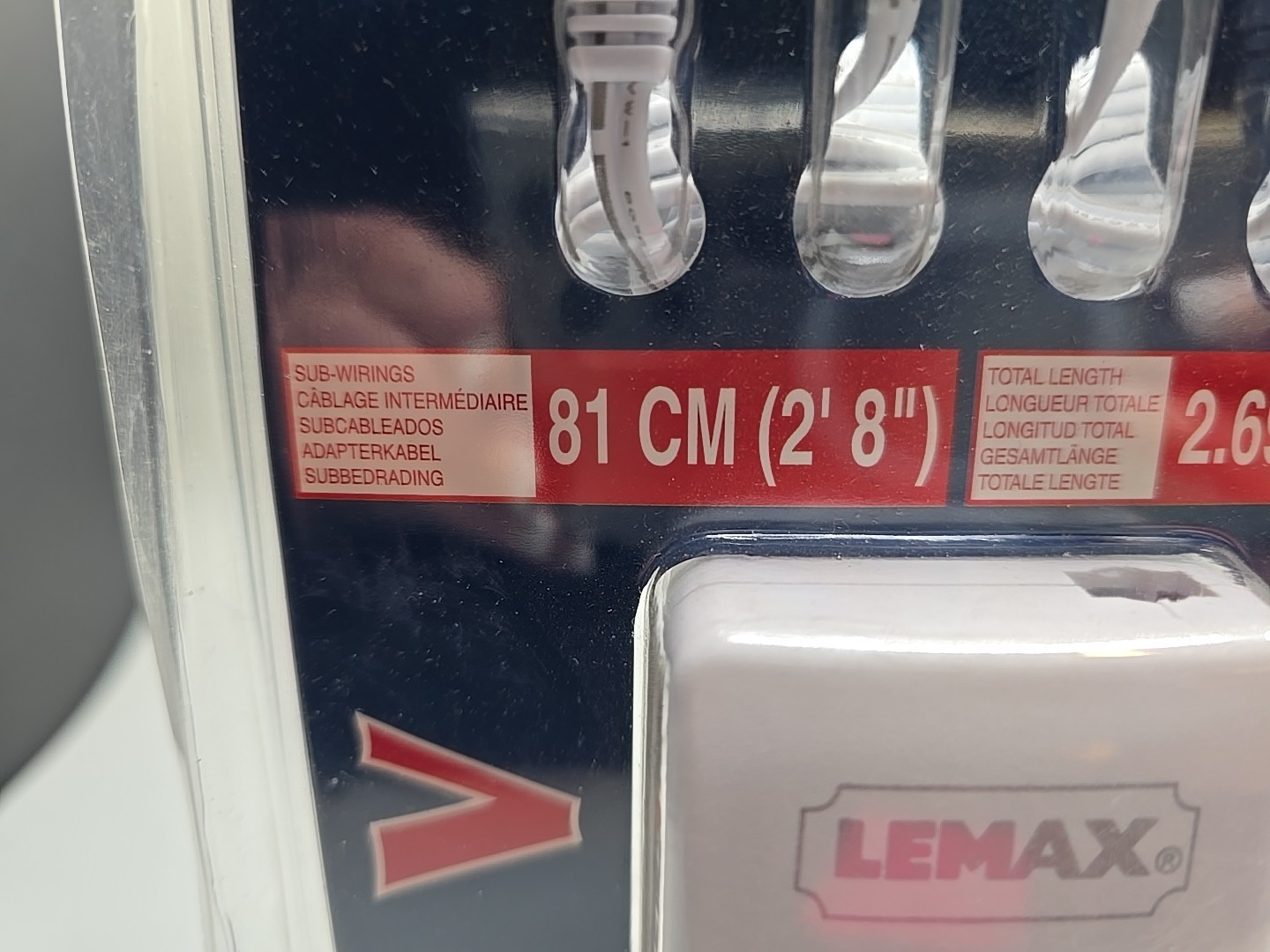 Lemax Lighted Accessory Switching Mode Power Adapter 3 Volts with 4-Output Jacks