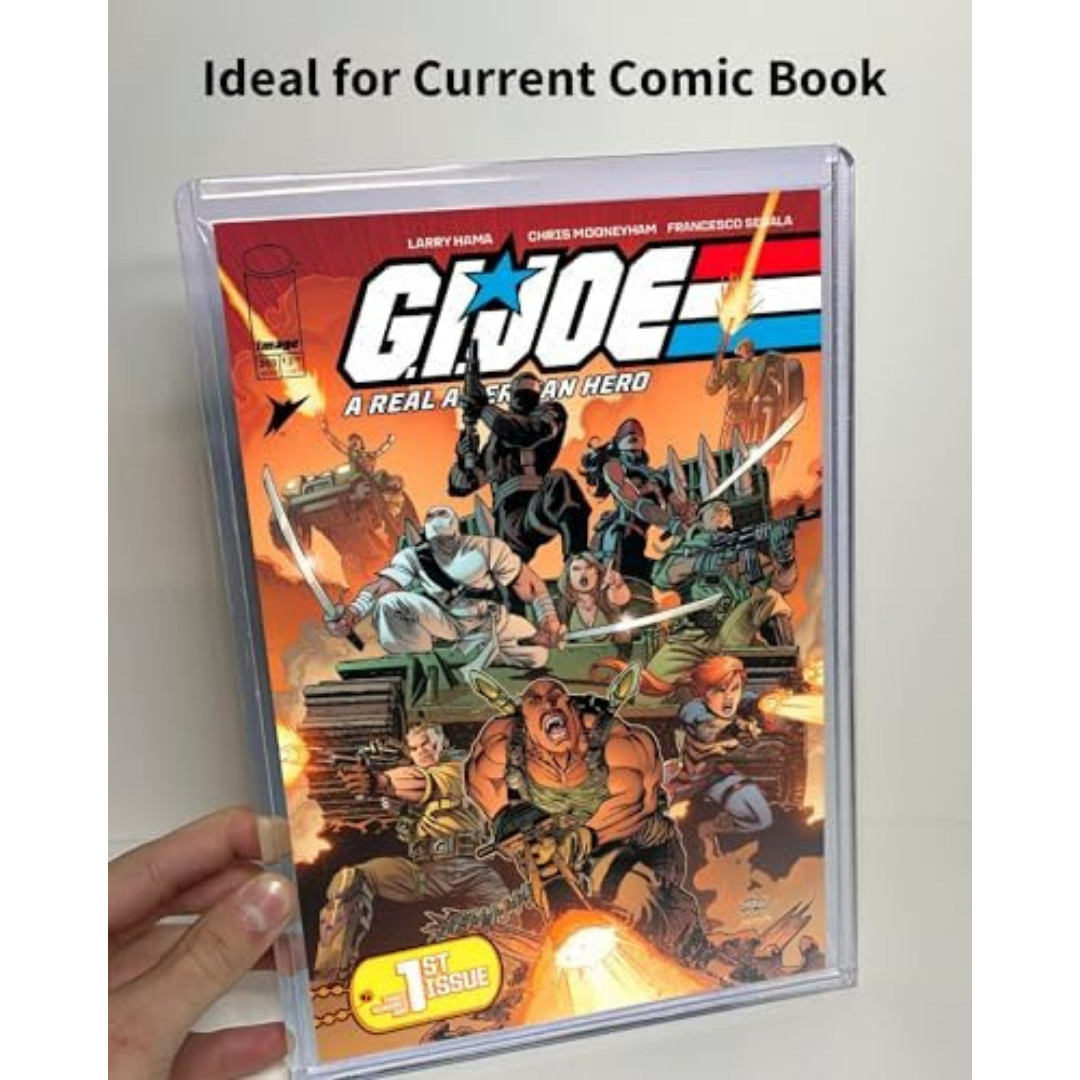 Comic Book Top Loaders for Current, Toploader Hard Sleeves Holder for Comic Book