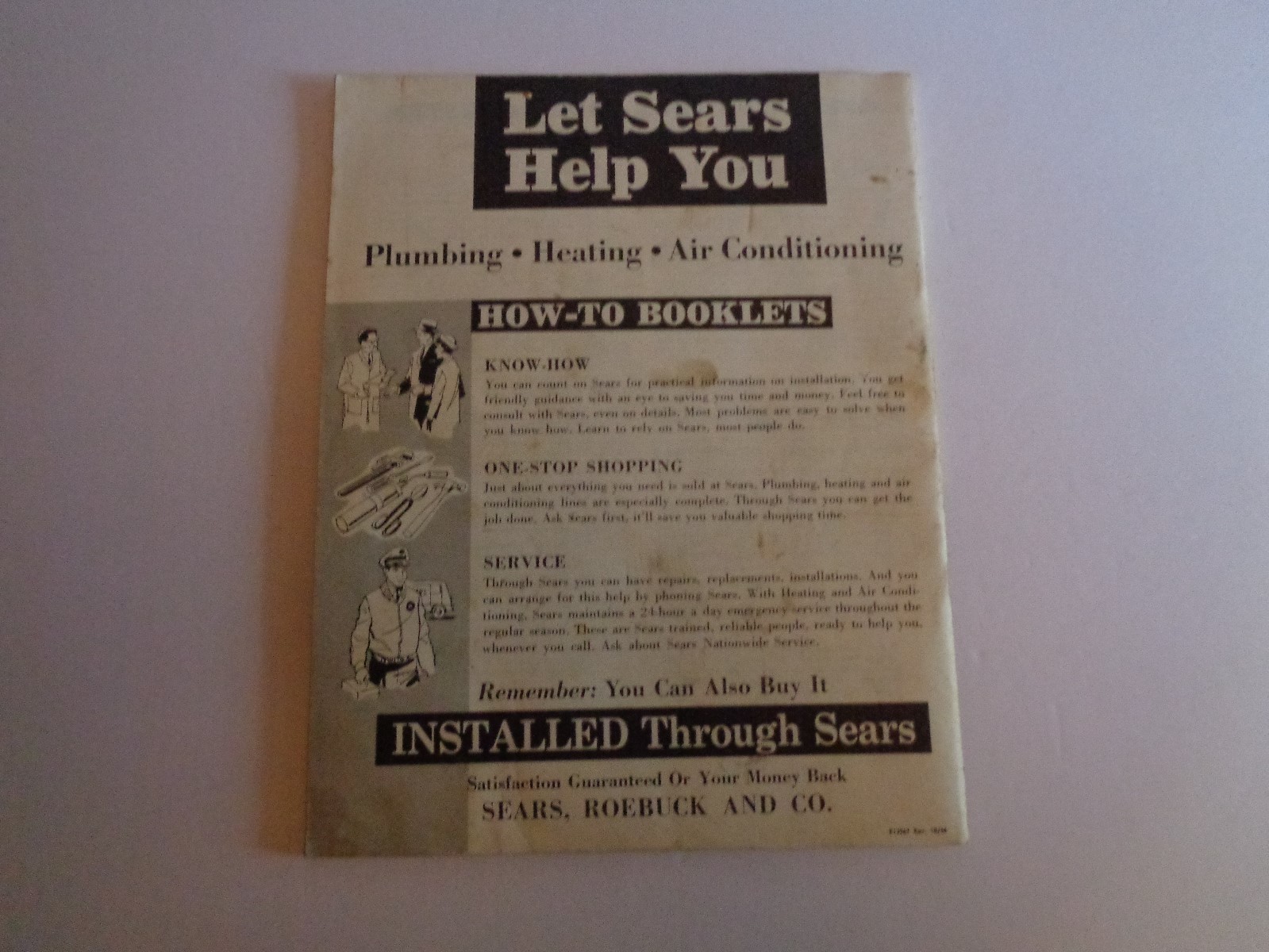 Sears Heating Installation Booklet Made Easy 100 Pictures 1966 Vintage 71 Pages