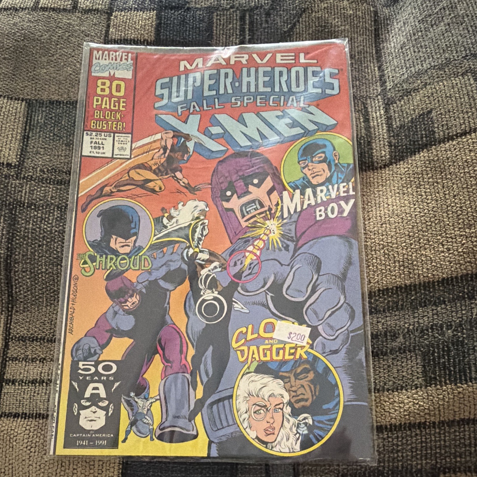 Marvel Comics Marvel Super-Heroes Fall Special X-Men (1991) Andrew Wildman