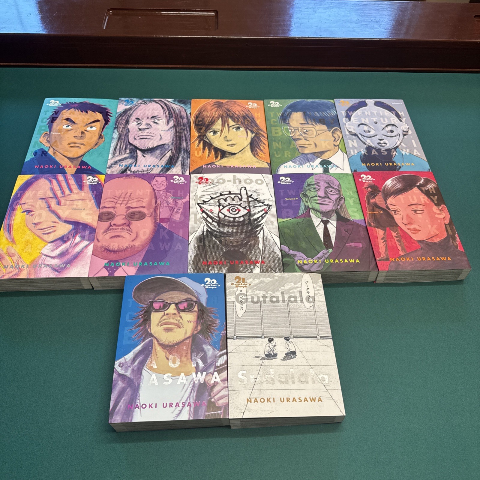 20th Century Boys Perfect Edition Eng Manga Volumes 1-11 + 21st Century Boys