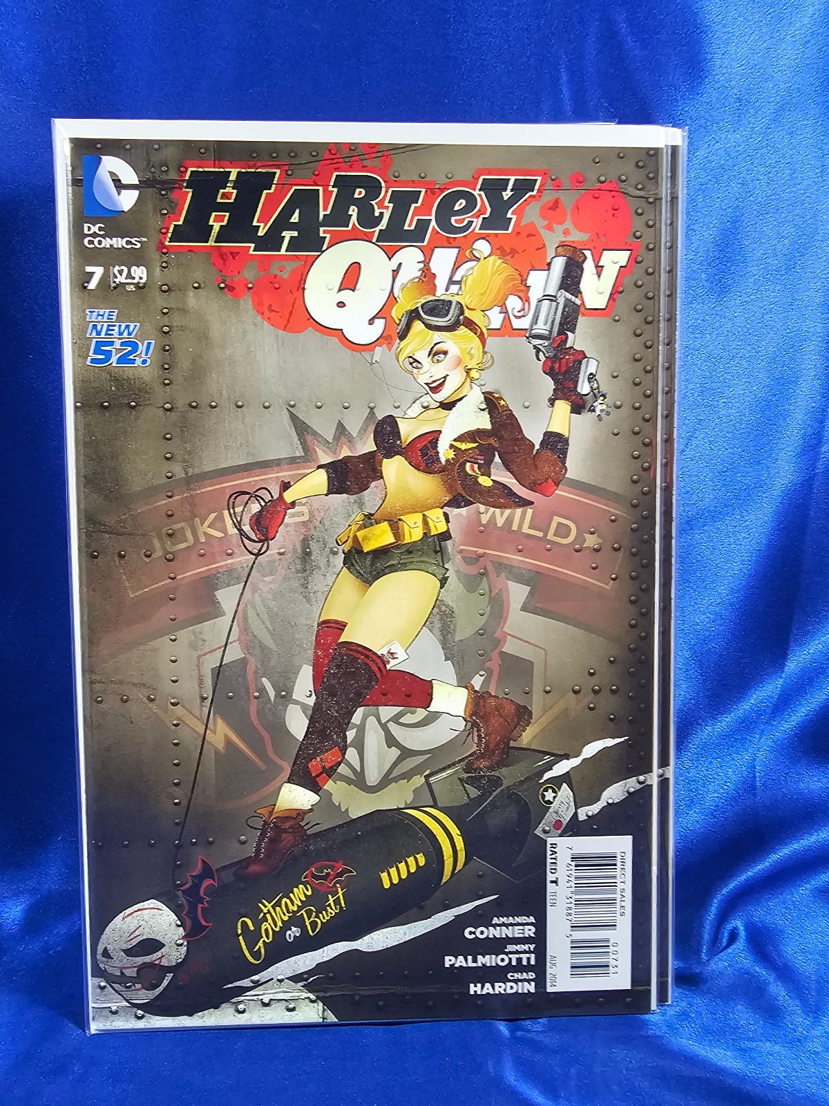 Harley Quinn #7 VF/NM 9.0 Ant Lucia DC Collectibles Bombshells Variant 2014