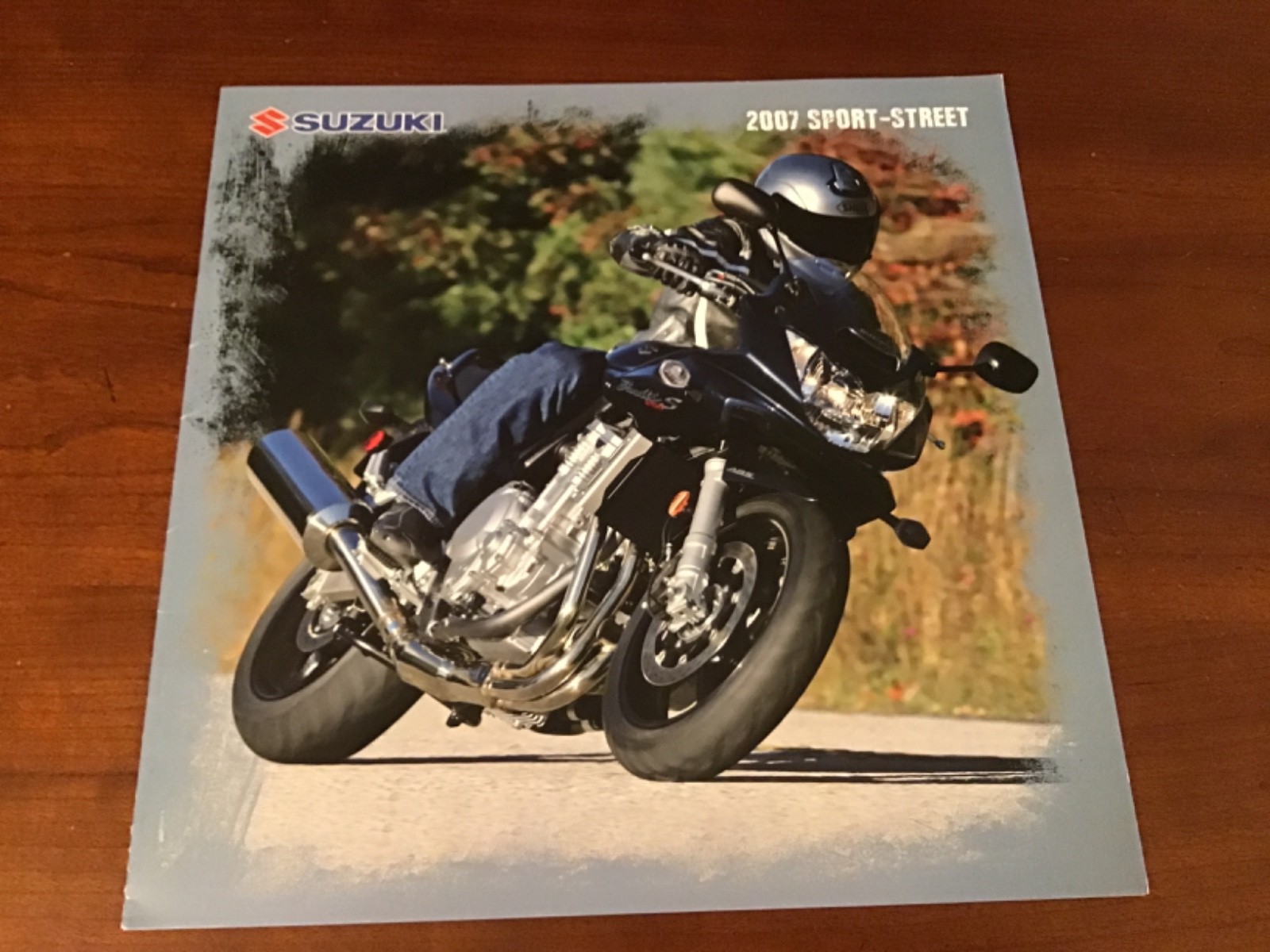 Original 2007 Suzuki Sport-Street Motorcycle Sales Brochure
