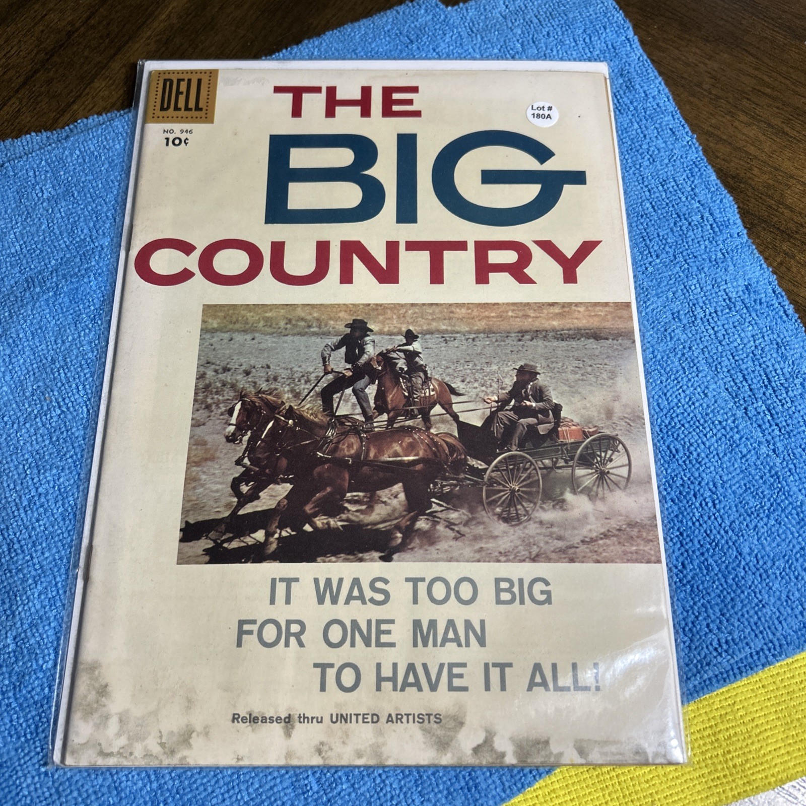 1958 Dell Comics The Big Country #946 🔥🔥 Vintage