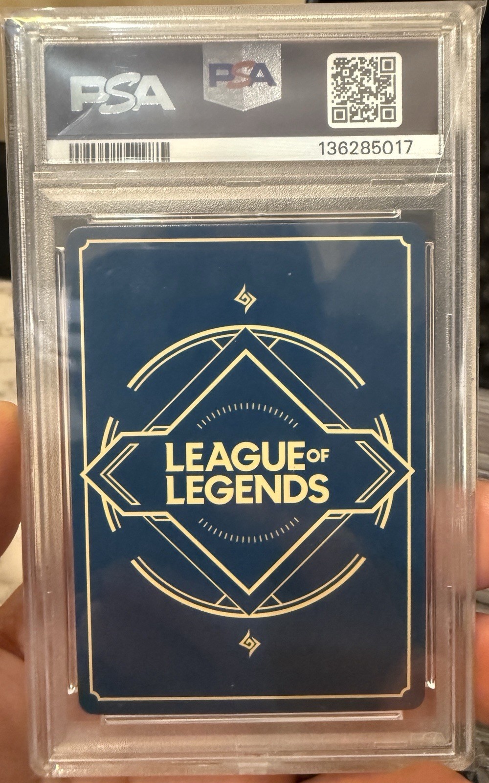 2024 RIFTBOUND: LEAGUE OF LEGENDS CN JINX TRIAL Project K #031 JINX PSA 10