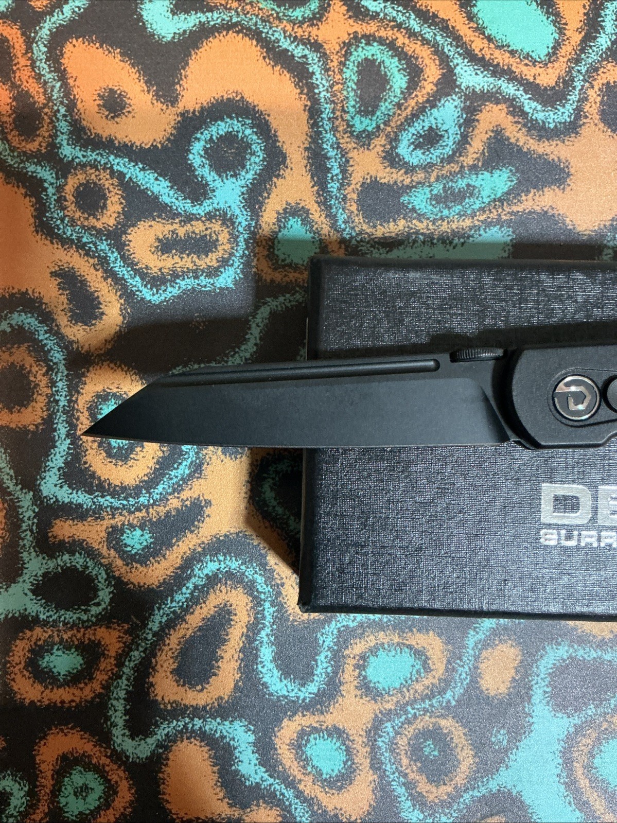 Defcon Operator Folding Knife 3″ 14C28N Sandvik Steel Blade Aluminum Handle