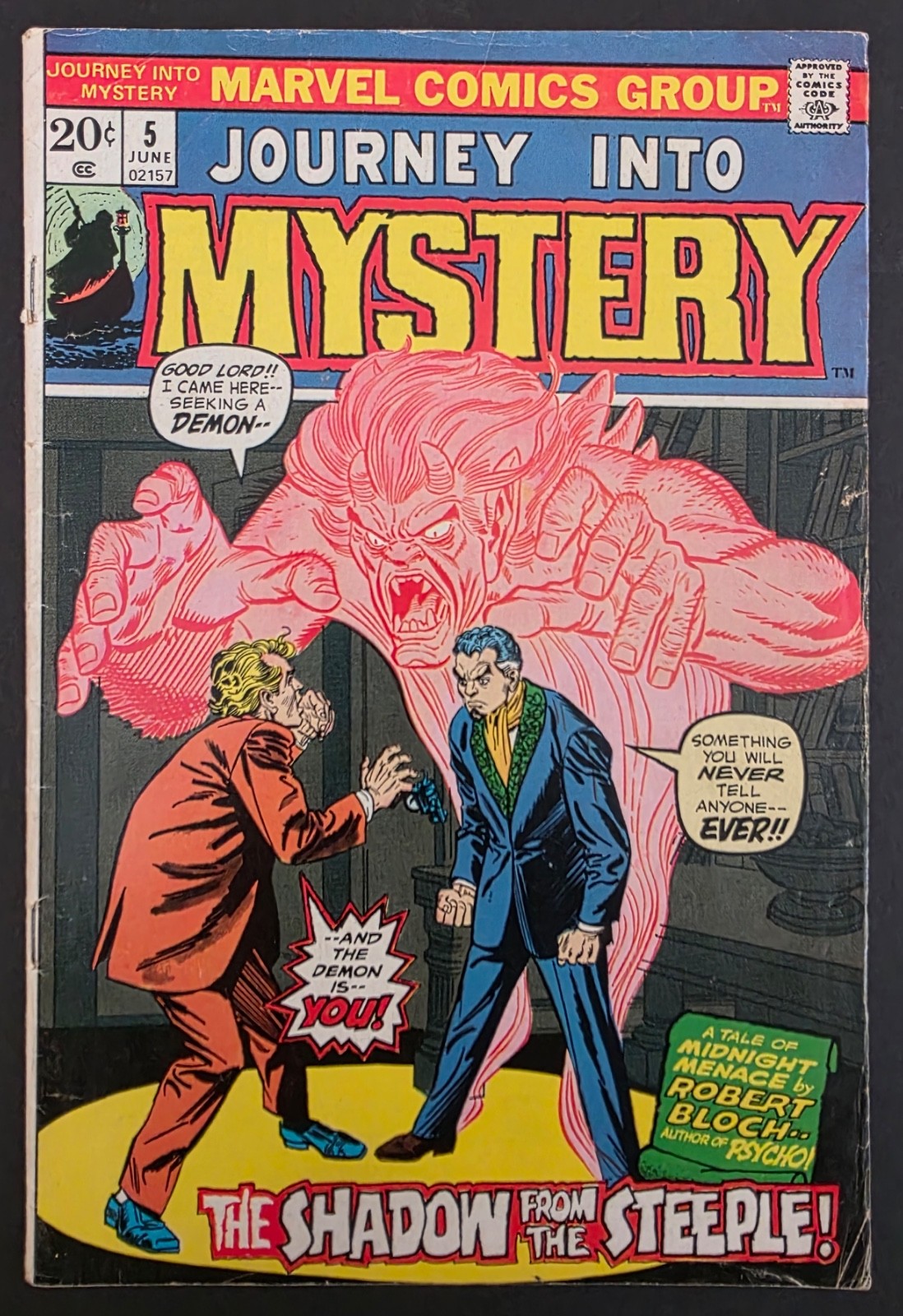 Journey Into Mystery #5, 9 (Marvel, 1973) Gil Kane & Frank Giacoia Cover GD