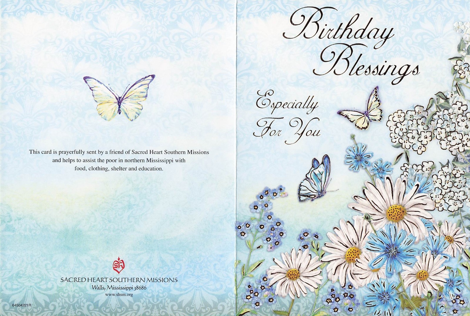 Sacred Heart Southern Missions Assorted All Occasions Greeting Cards Set of 5