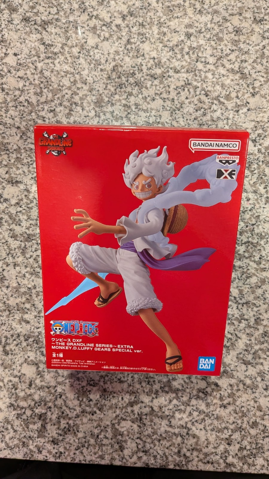 Round1 x One Piece Exclusive Banpresto DXF Monkey D. Luffy Gear 5 Special Ver.