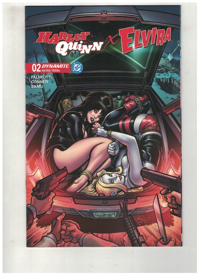 HARLEY QUINN X ELVIRA #2 – CHAD HARDIN VARIANT COVER B – DYNAMITE/2025