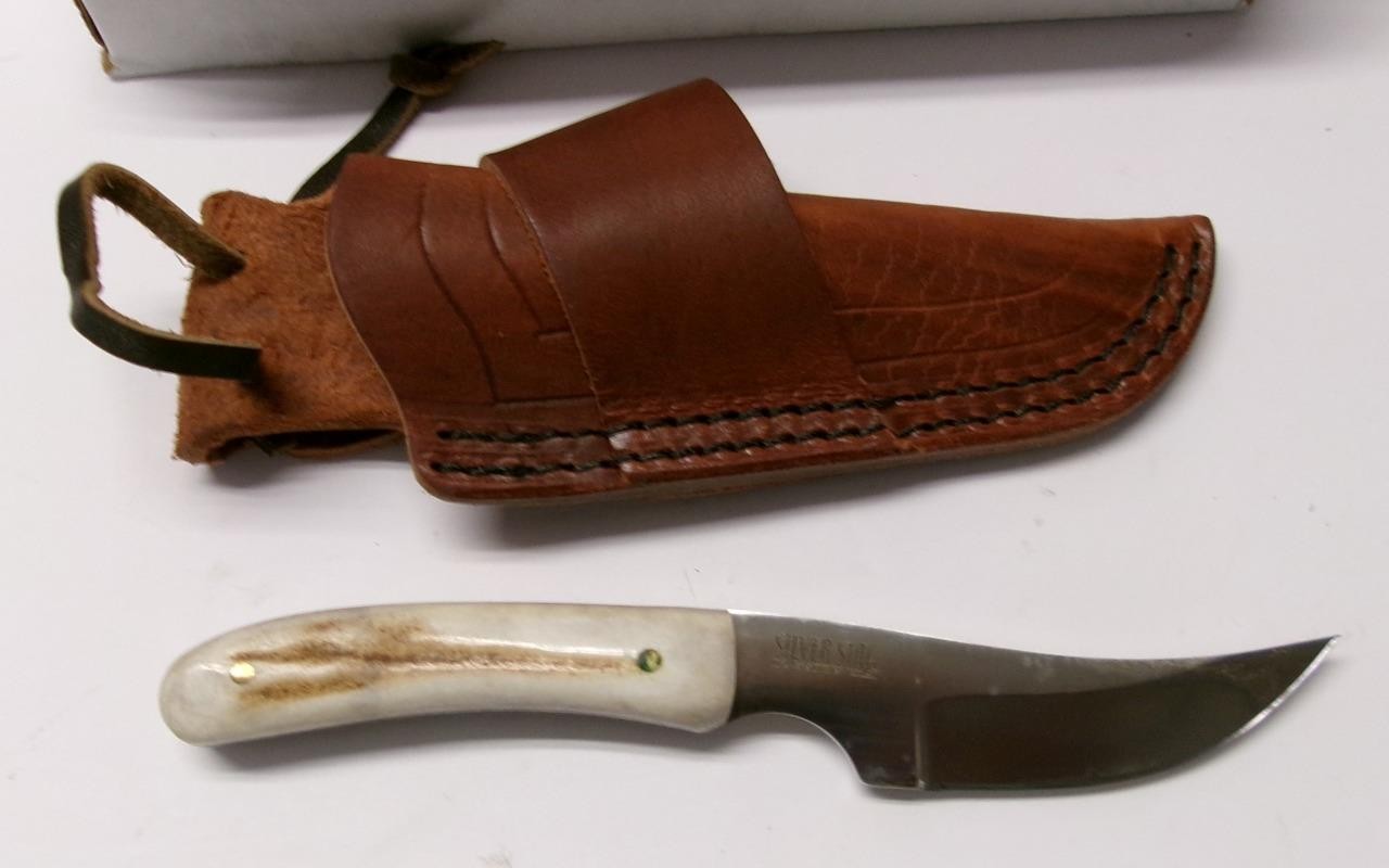 Silver Stag BWP3.0 Backwoods Pro Fixed Blade Knife Brown Leather Sheath Genuine!