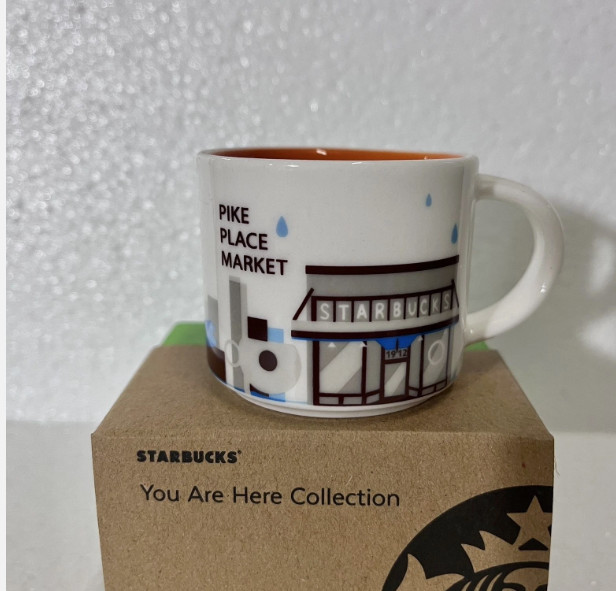 STARBUCKS YAH City Series Mini Ceramic Coffee Mug 2oz/59ml Tea Cups Collect Cups
