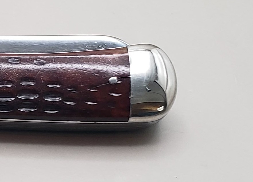 CASE XX 6254 Large Trapper Knife Red Bone Used 1940 – 1964