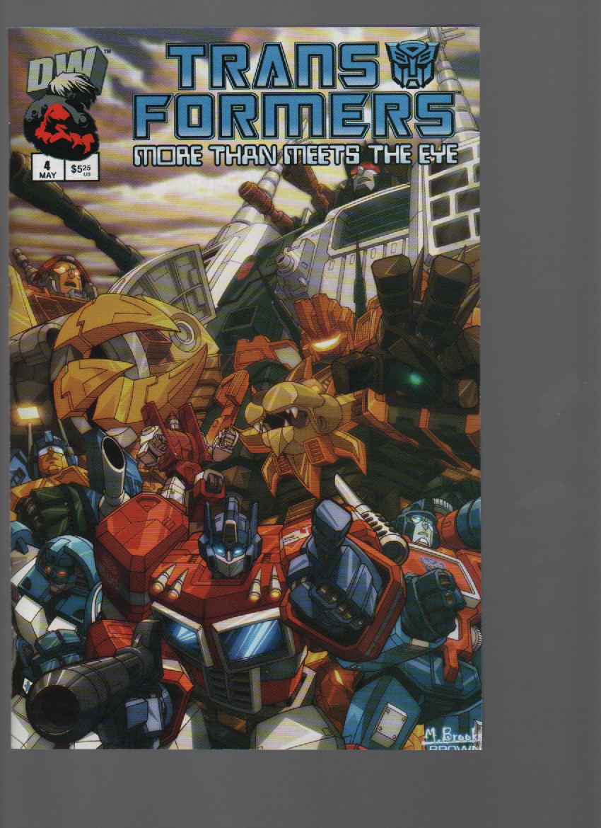 DW Comic, Transformers More than meets the Eye #4