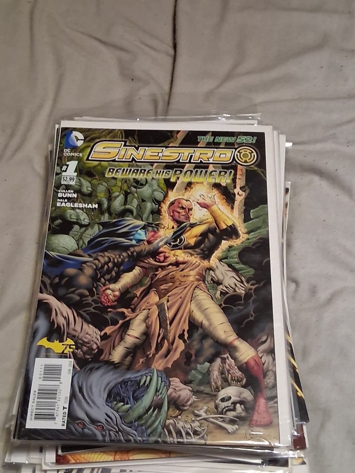 SINESTRO 1-23 AND ANNUAL 1 THE NEW 52 NM/MT 24 COMICS
