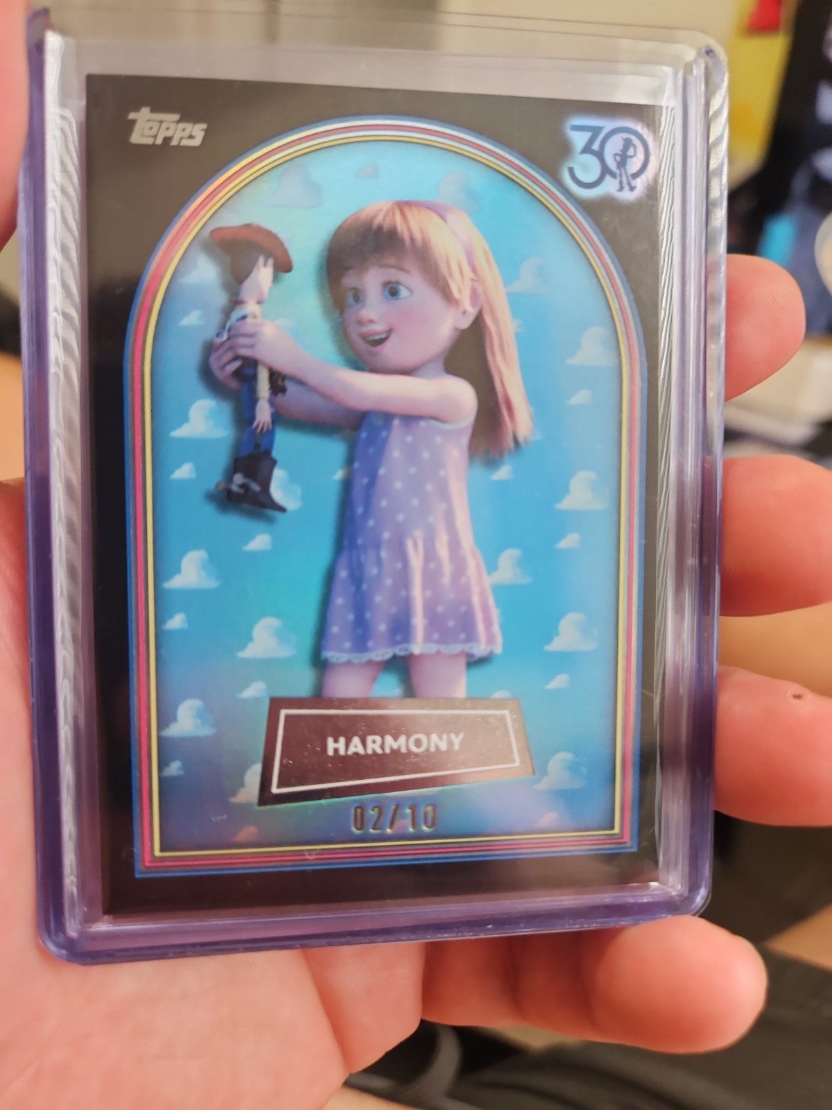 Disney Topps Now Toy Story 30th Anniversary Card Harmony /10