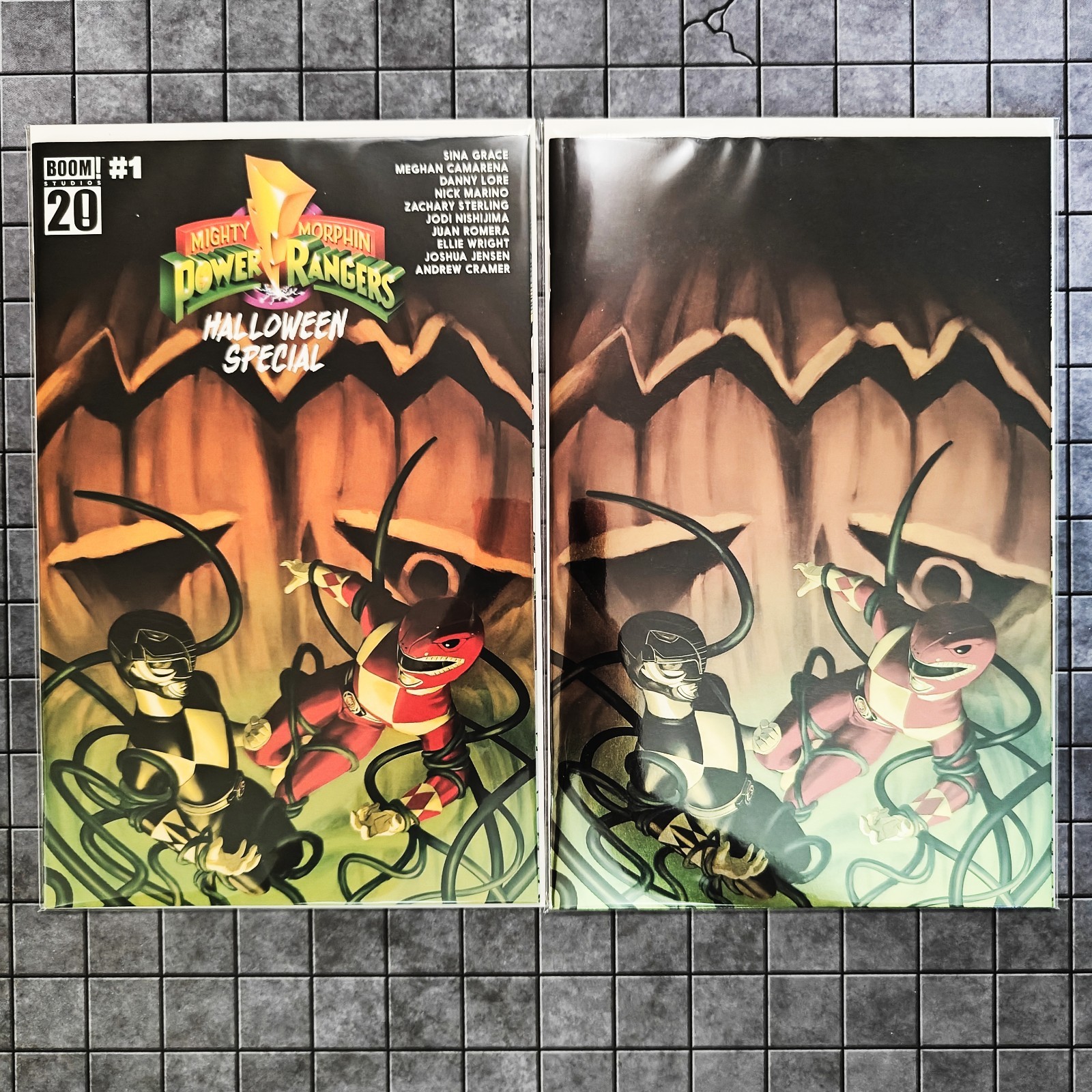 Power Rangers Halloween Special #1 – (A, Foil Virgin) – Variant Cover Set – NM