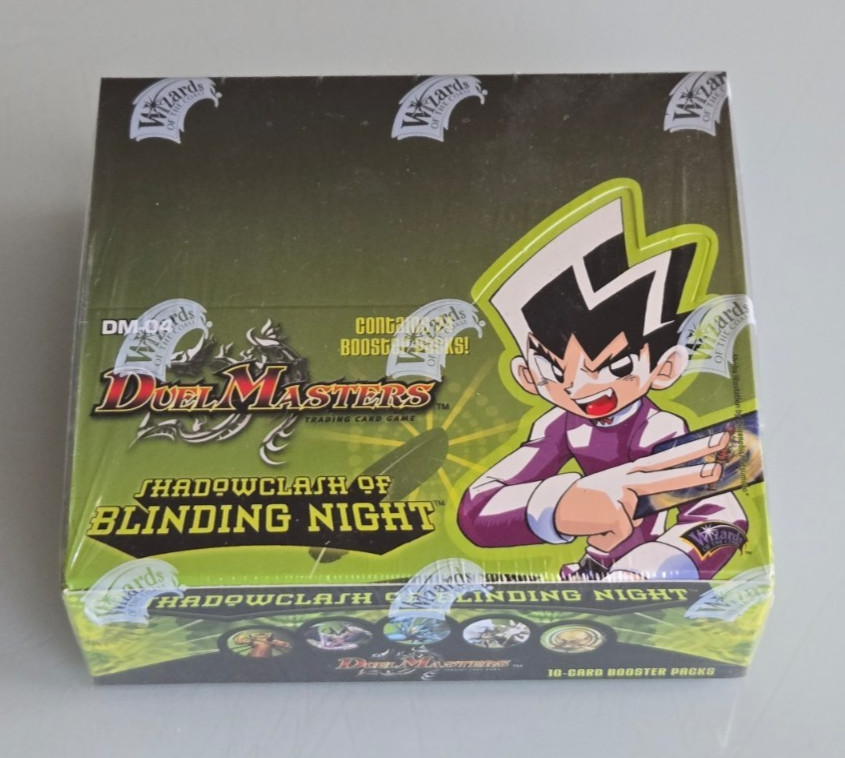 Duel Masters DM-04 (Shadowclash of BN) booster box – new in shrink – 2 available