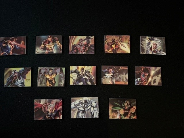 1994 Flair Marvel Annual Trading Cards, Pick A Single, Base, Insert, PowerBlast