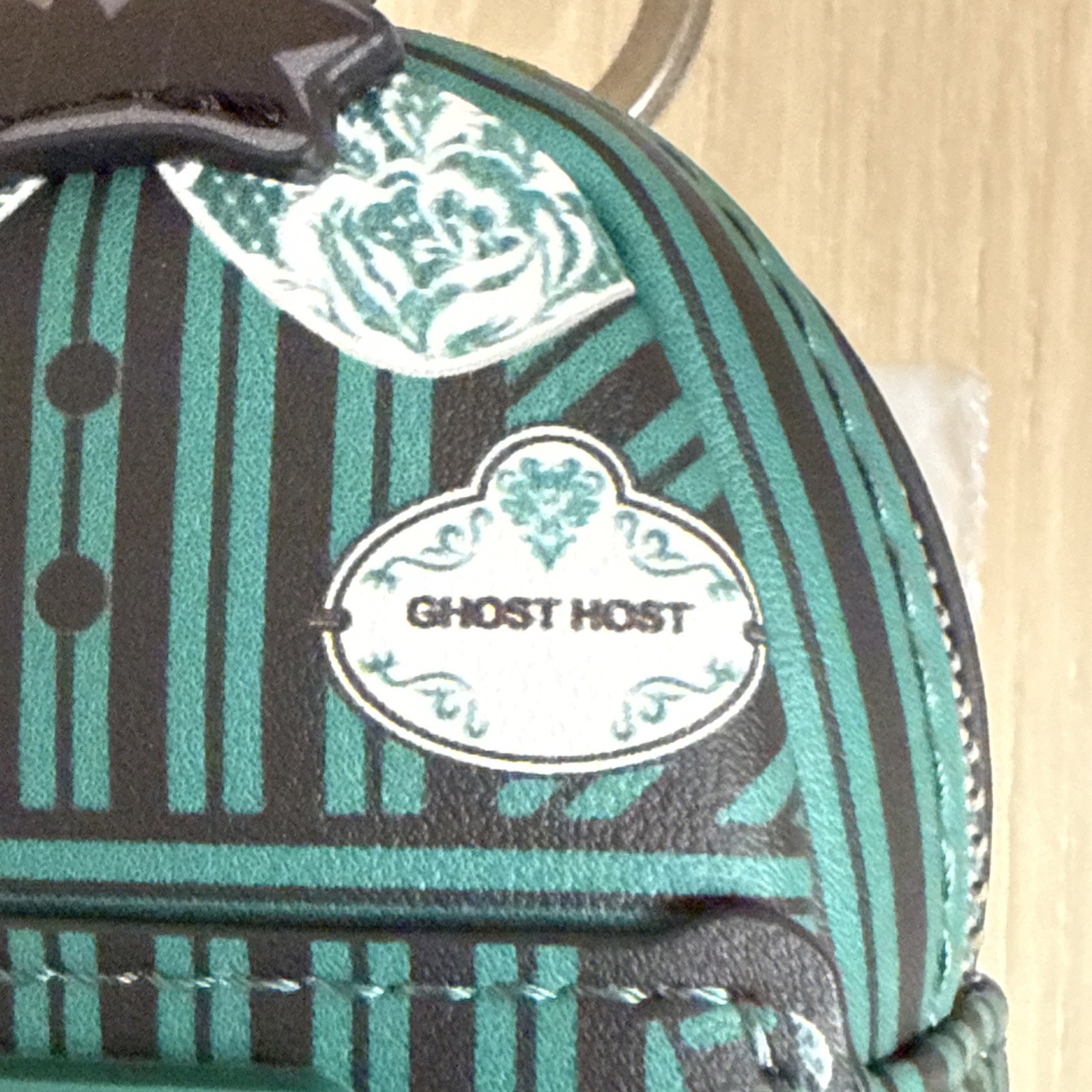 Disney Parks Loungefly Mini Backpack Haunted Mansion Ghost Bag Charm Keychain