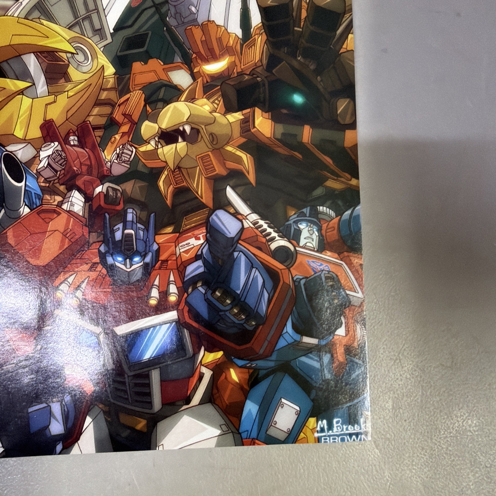 Transformers: More Than Meets the Eye #4 -2003 Mark Brooks Cover (TR03)