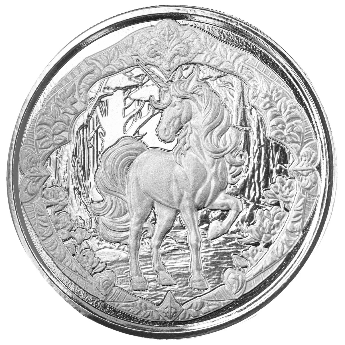 2024 – Unicorn 1 oz .999 FINE Silver Coin Mythical Horse BU IN STOCK!!